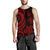 New Caledonia Men's Tank Top - Red Tentacle Turtle - Polynesian Pride