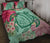 Hawaii Turtle Hibiscus Plumeria Quilt Bed Set - Hug Style - Polynesian Pride