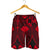 Tonga Polynesian Men's Shorts - Tonga Red Seal with Polynesian tattoo - Polynesian Pride