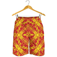 Polynesian Men's Shorts Orange - Polynesian Pride