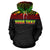 Niue Polynesian Custom Hoodie Horizontal Reggae - Polynesian Pride