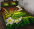 American Samoa Quilt Bed Set - Seal Of American Samoa With Plumeria Flowers - Polynesian Pride