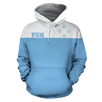 Federated States of Micronesia Flag All Over Hoodie - Polynesian Pride