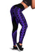 Hawaii Polyneisan Purple Color Special Tribal Women's Leggings White - Polynesian Pride