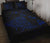 Hawaii Manta Ray Map Polynesian Blue Quilt Bed Set - Polynesian Pride