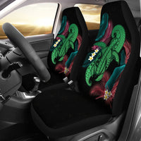 Hawaii Turtle Polynesian Tropical Car Seat Cover - Ghia Style Green - Polynesian Pride