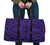 Polynesian Seamless Violet Hawaii Travel Bag Travel Bag One size Violet - Polynesian Pride