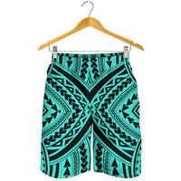 Polynesian Tradition Turquoise Men's Short - Polynesian Pride