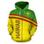 Hawaii All Over Zip up Hoodie Curve Version - Polynesian Pride