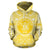 Niue ll Over Hoodie Niue Coat of rms Polynesian Flag Color Unisex Yellow - Polynesian Pride