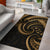 New Zealand Maori Mangopare Area Rug Polynesian - Gold Gold - Polynesian Pride