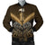 Maori Manaia New Zealand Men Bomber Jacket Gold Gold - Polynesian Pride