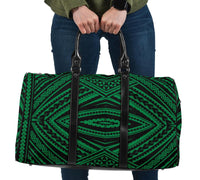 Polynesian Tatau Green Hawaii Travel Bag Travel Bag One size Green - Polynesian Pride