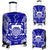 Tuvalu Polynesian Luggage Covers Map Blue Blue - Polynesian Pride