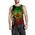 American Samoa Custom Personalised Men's Tank Top - AS Seal Rocket Style (Reggae) - Polynesian Pride
