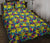 Tropical Pattern Mix Quilt Bed Set - Polynesian Pride