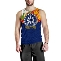 The Philippines Personalised Men's Tank Top - Filipino Sampaguita - Polynesian Pride