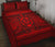 Hawaii Polyensian Turtle Quilt Bed Set Red - Polynesian Pride