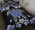 Hawaiian Icon Blue Turtle Plumeria Quilt Bed Set - Polynesian Pride