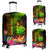 New Caledonia Polynesian Personalised Luggage Covers - Hibiscus and Banana Leaves - Polynesian Pride