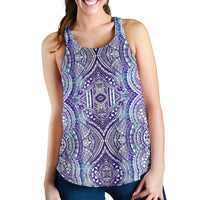 Polynesian Women's Racerback Tank Violet - Polynesian Pride