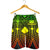 Samoa Polynesian Men's Shorts - Samoa Reggae Seal with Polynesian Tattoo - Polynesian Pride