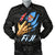 Fiji Men's Bomber Jacket - Fiji In Me (Black) Black - Polynesian Pride