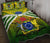 Cook Islands Rugby Quilt Bed Set Spirit - Polynesian Pride