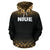 Niue Polynesian Hoodie Fog Gold - Polynesian Pride