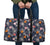 Tropical Grey Hawaii Travel Bag Travel Bag One size Black - Polynesian Pride