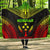 Kosrae Polynesian Chief Hooded Blanket - Reggae Version Hooded Blanket Reggae - Polynesian Pride