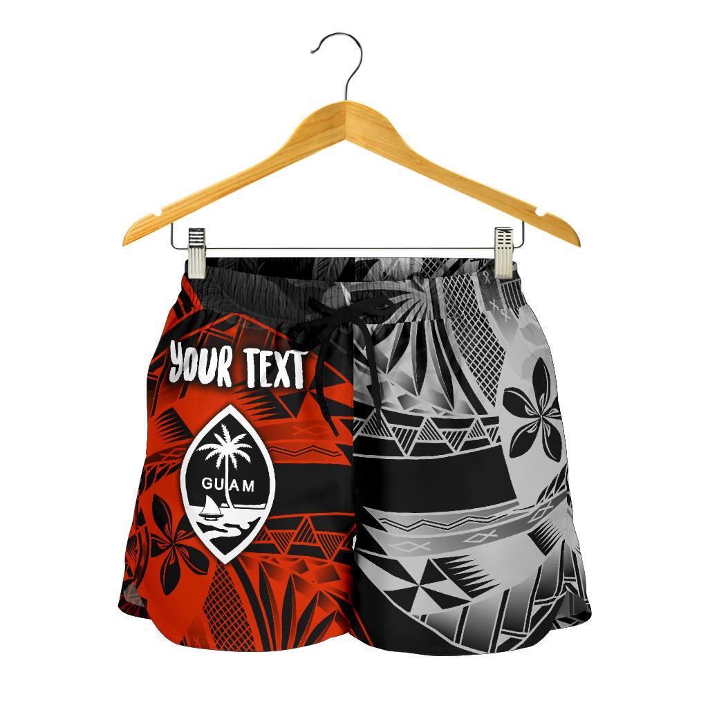 Guam Polynesian Personalised Women's Shorts - Vintage Polynesian - Polynesian Pride