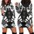 Niue Hoodie Dress - Polynesian Tattoo Black Black - Polynesian Pride