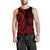 Chuuk Micronesian Men Tank Top - Red Tentacle Turtle - Polynesian Pride
