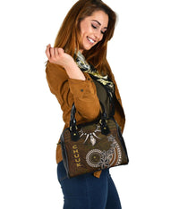 Chuuk Shoulder Handbag - Polynesian Boar Tusk - Polynesian Pride