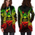 Guam Polynesian Hoodie Dress Map Reggae - Polynesian Pride