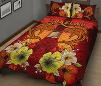 Tokelau Quilt Bed Sets - Tribal Tuna Fish - Polynesian Pride