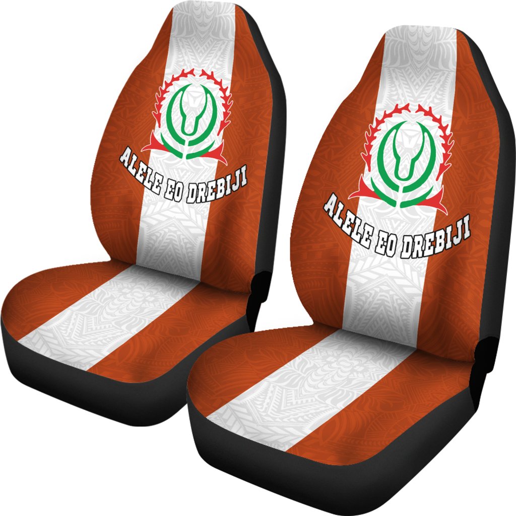 Marshall Islands Alele eo drebiji Custom Personalised Car Seat Covers - Polynesian Pride