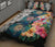 Hawaiian Turtle Swimming Wave Plumeria Hibiscus Polynesian Quilt Bed Set - Polynesian Pride