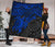 Cook Islands Polynesian Premium Quilt - Blue Turtle - Polynesian Pride
