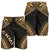 Northern Mariana Islands Men's Shorts - Polynesian Chief Gold Version - Polynesian Pride