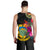 Tuvalu Men's Tank Top - Hibiscus Polynesian Pattern - Polynesian Pride