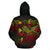Papua New Guinea Polynesian Hoodie Turtle Hibiscus Reggae - Polynesian Pride