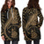 New Caledonia Women's Hoodie Dress Kanaloa Tatau Gen NC (Gold) - Polynesian Pride