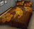 Hawaiian Whale Swim Hibiscus Polynesian Quilt Bedding Set - Orange - Polynesian Pride