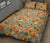 Tropical Flowers Hibiscus Pink Yellow Quilt Bed Set - Polynesian Pride