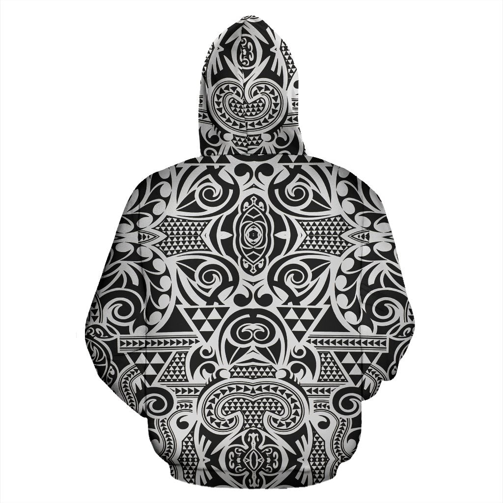 Polynesian Zip up Hoodie Tribal 18 - Polynesian Pride