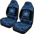 Samoa Polynesian Custom Personalised Car Seat Covers - Pride Blue Version - Polynesian Pride