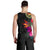 Polynesian Custom Personalised Men's Tank Top - Hibiscus Pattern - Polynesian Pride