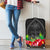 Guam Polynesian Luggage Covers Black Hibiscus Black - Polynesian Pride